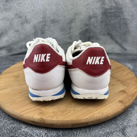 Nike Cortez Shoes Youth Size 6 White Red Classic Low Top Sneakers 904764-103 - Picture 5 of 11